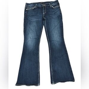 Classic Blue Flared Women's Jeans